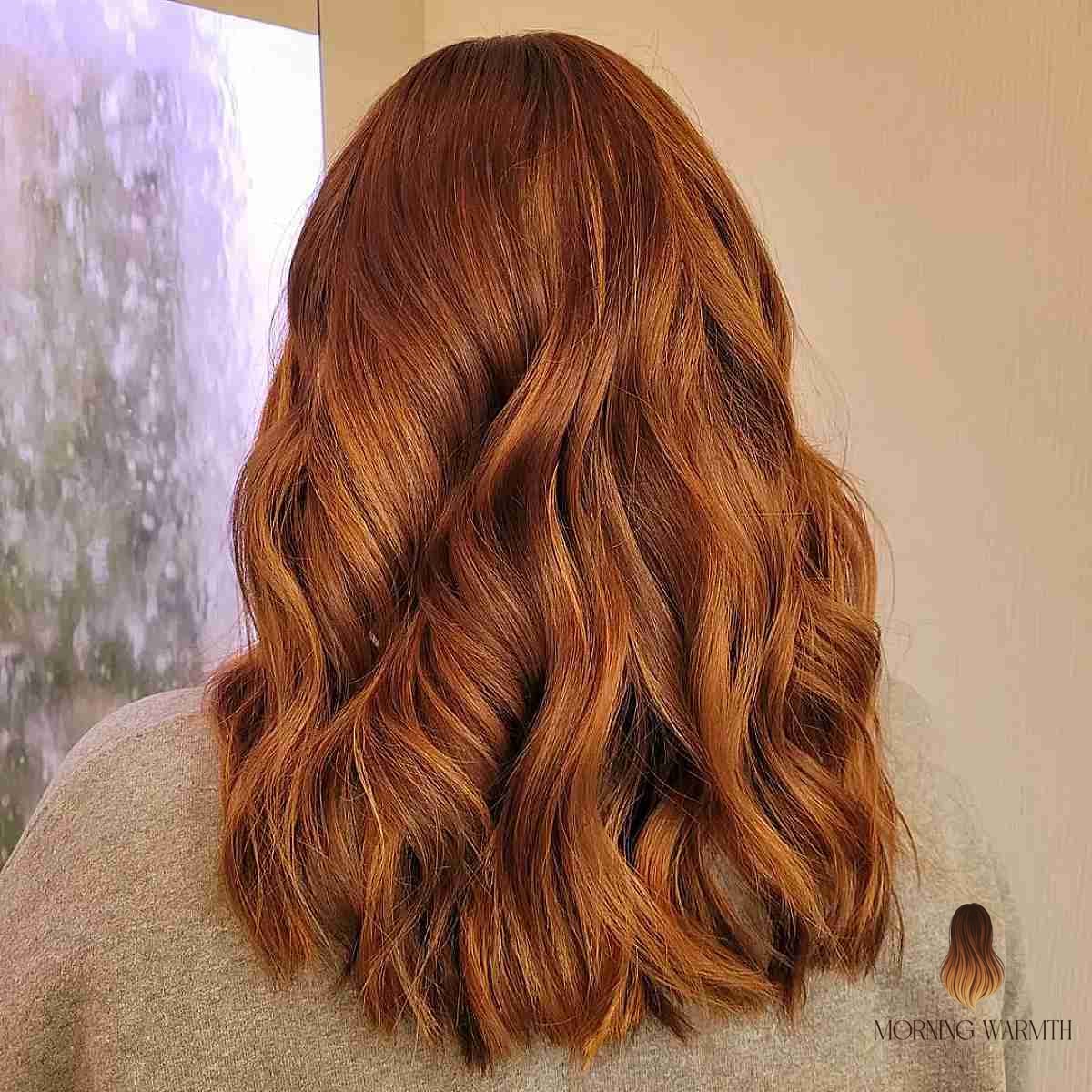 30 Copper Balayage Ideas You Need to Try Next 14 Dark Strawberry Blonde and Copper Balayage