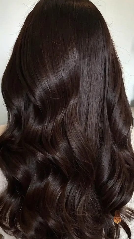 25 Chocolate Brown Hair Color Ideas That Are Dreamy and So Inspiring 6 Deep Espresso Brown