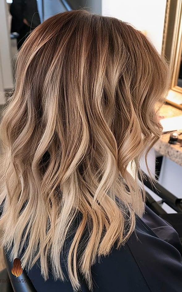 Delicate Light Brown Ribbons
