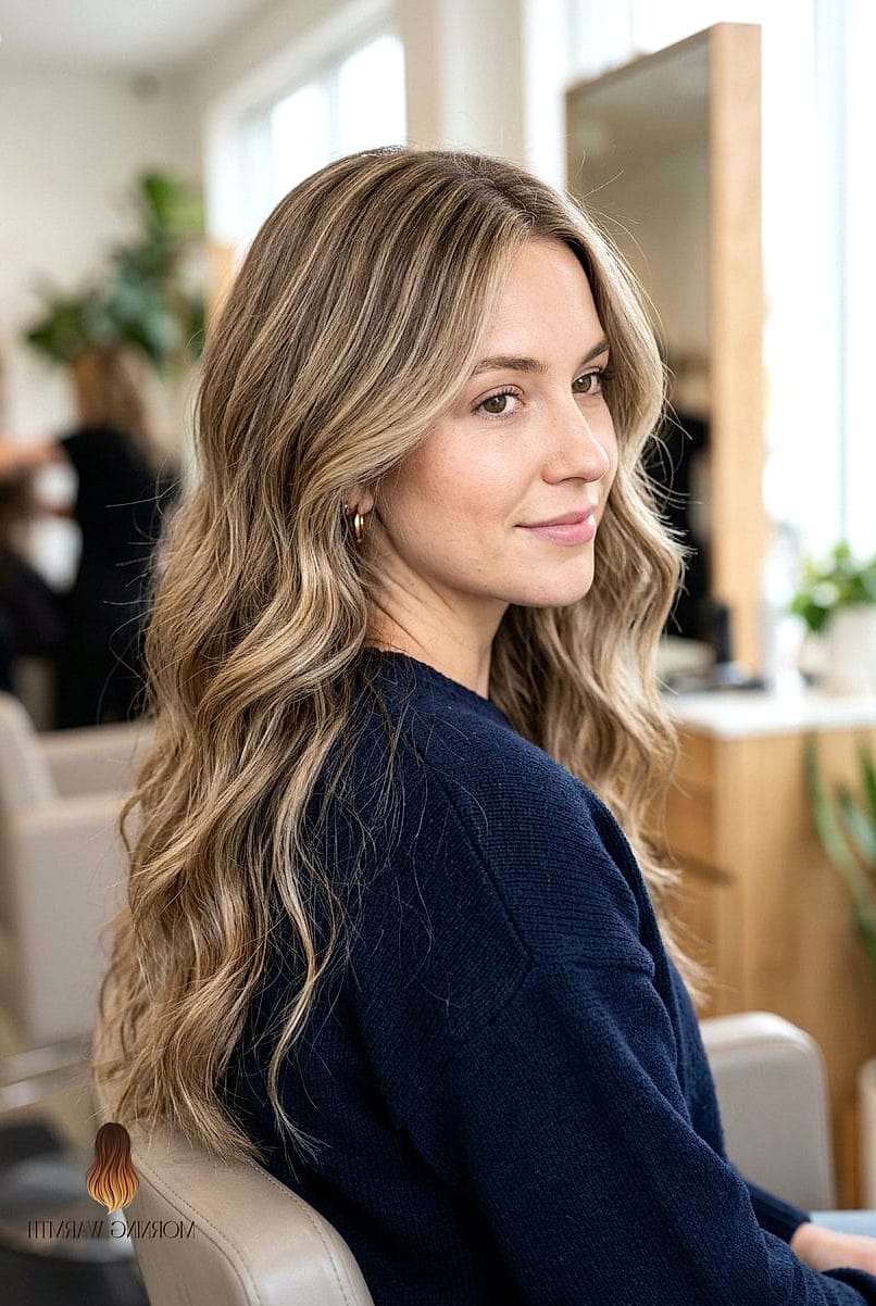Dirty Blonde with Holographic Highlights