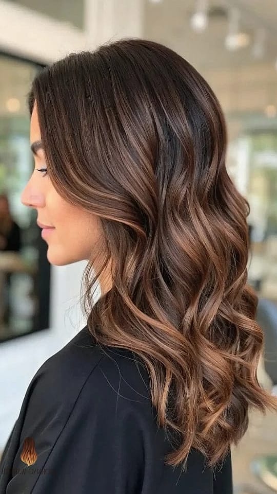 Espresso Brown with Subtle Face-Framing Pieces