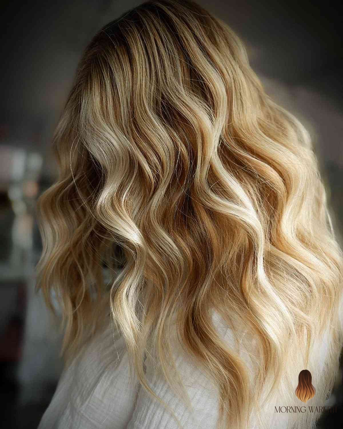 Face-Framing Butter-Blonde Balayage