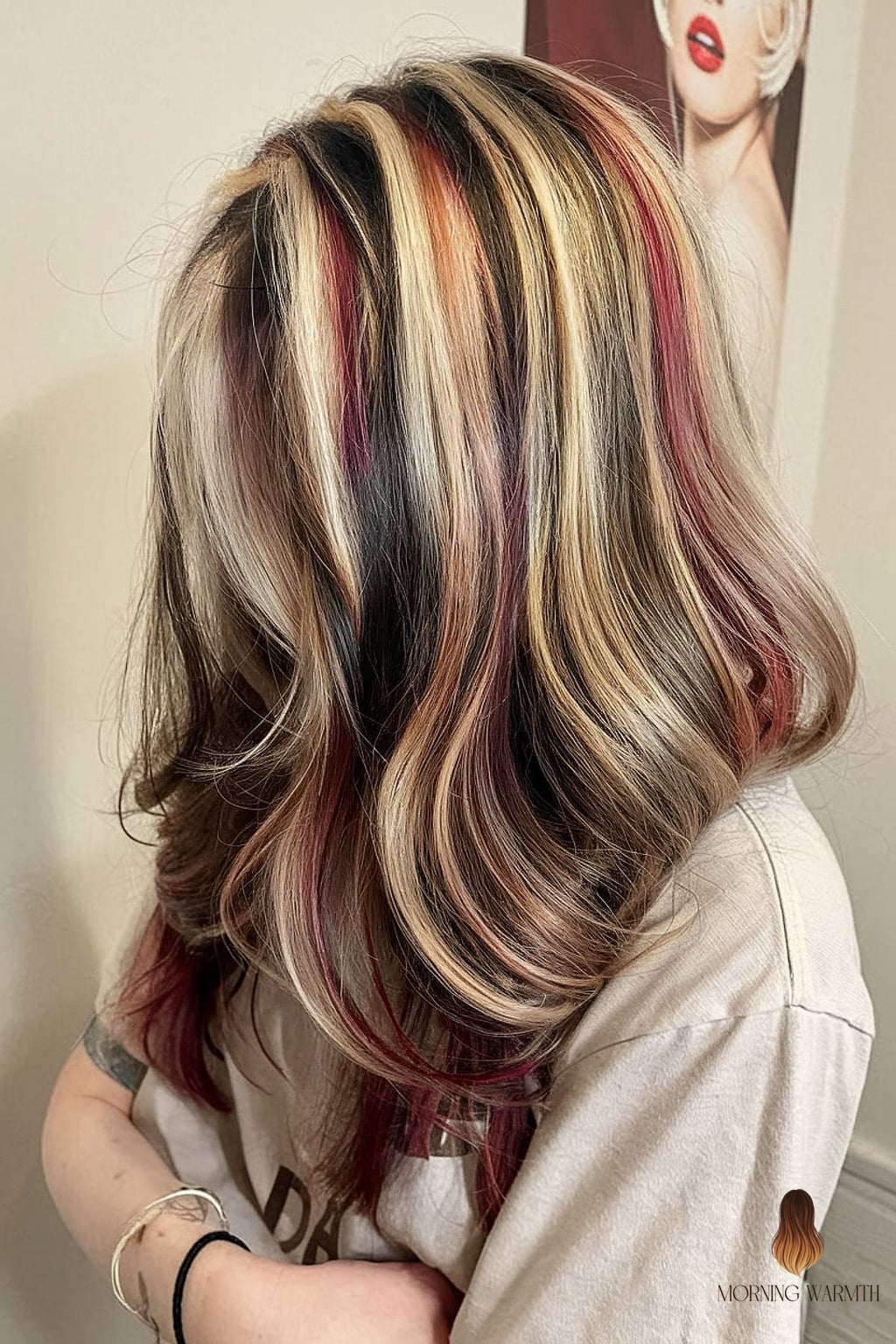 Faded Calico Hair Color