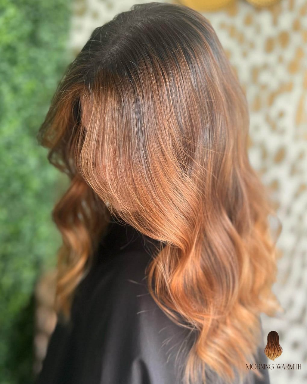 Flowing Waves with Sunlit Balayage Blonde and Brown