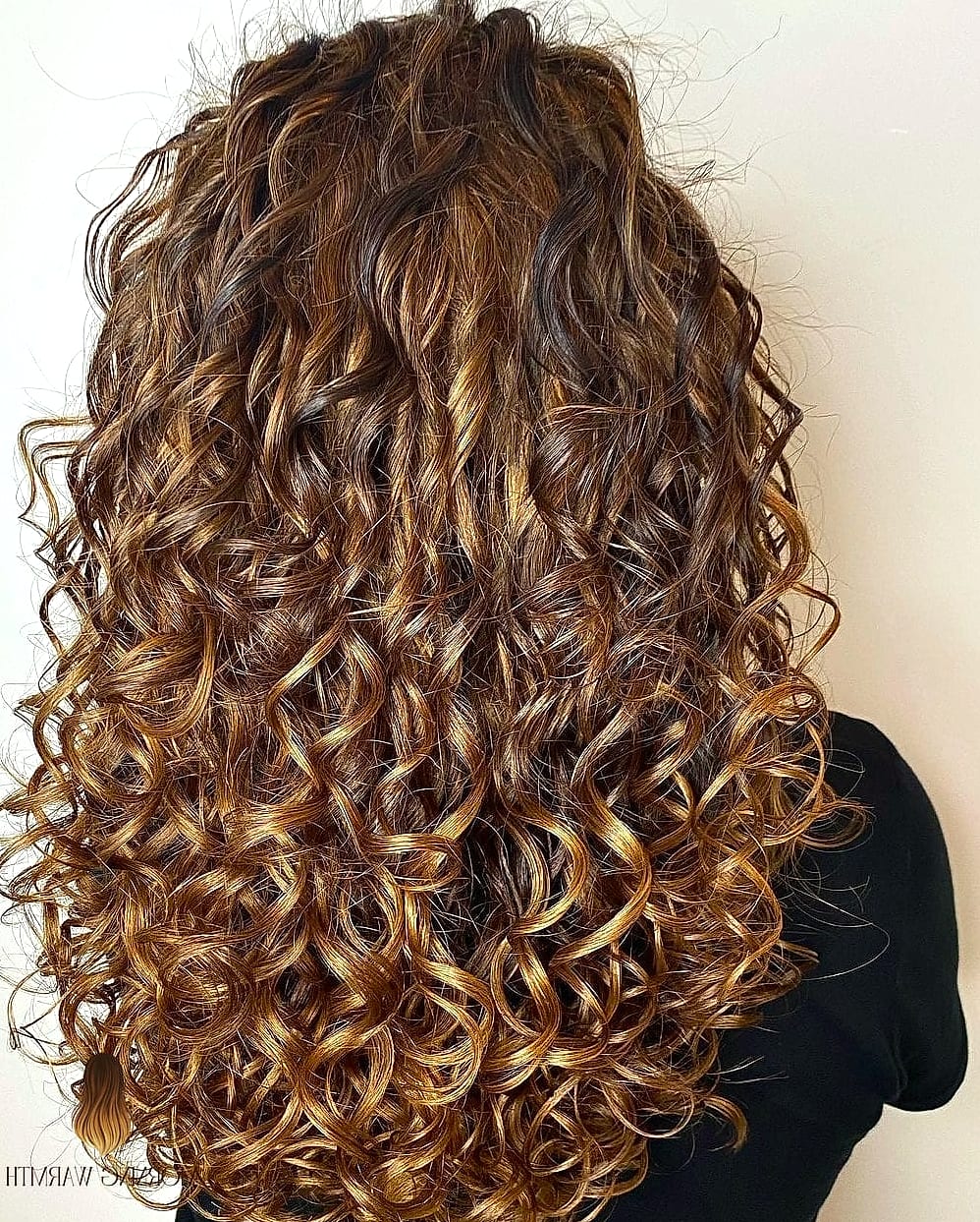 30 Copper Balayage Ideas You Need to Try Next 31 Golden Copper on Curly Hair