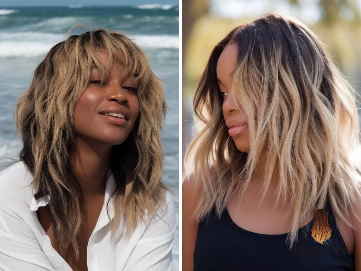 23 Hair Color Ideas For Brunettes Inspo Ideas Worth Pinning Immediately 14 Gorgeous Blonde Hair Ideas for Black Women