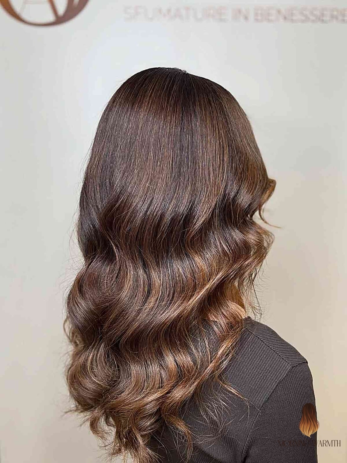 Gorgeous Caramel Brown Waves