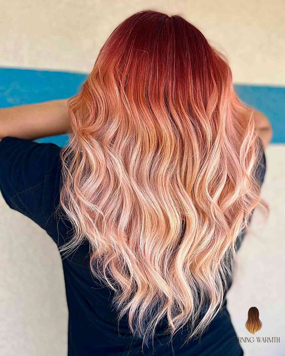 Gorgeous Copper Blonde Ombre