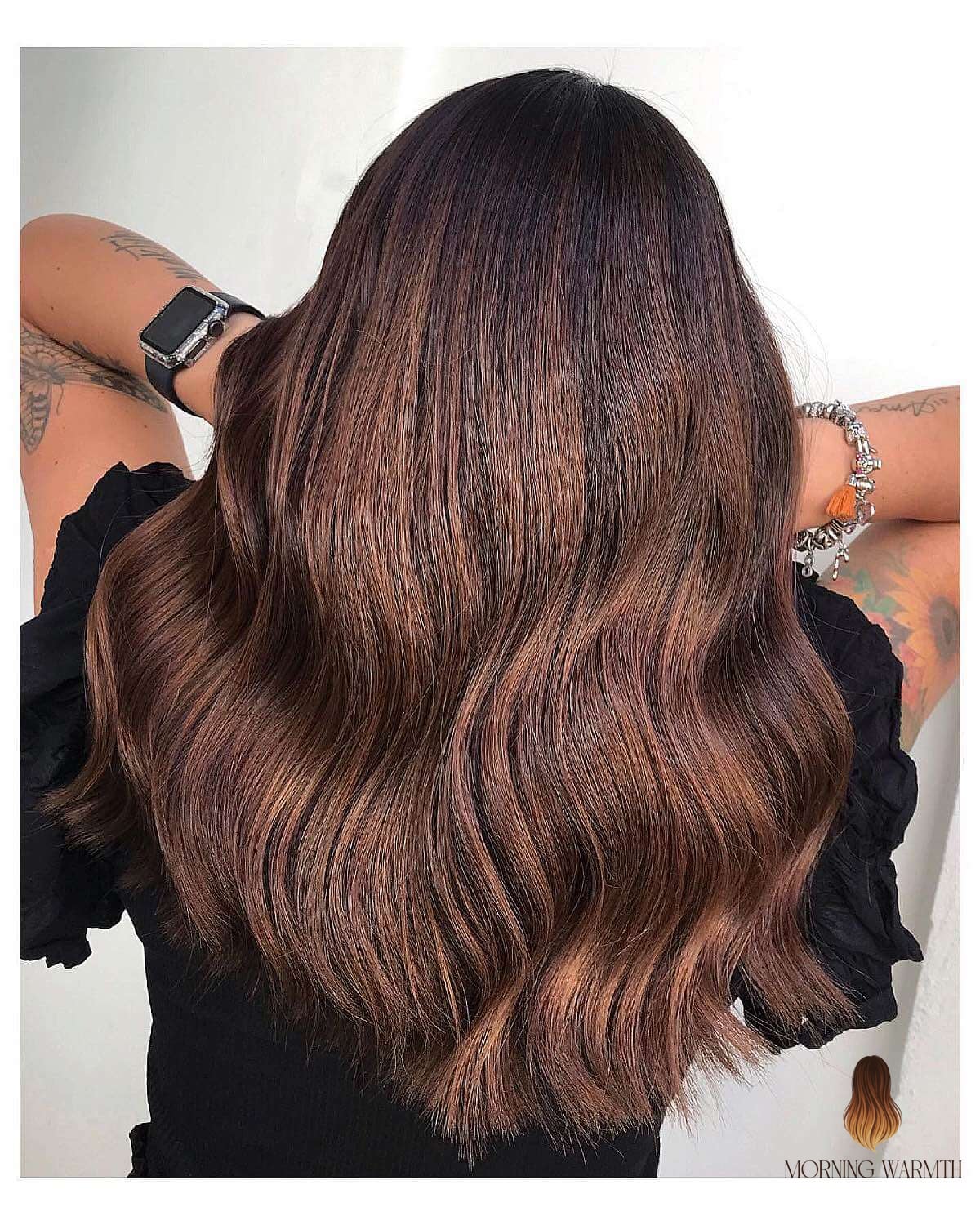 25 Balayage Braune Haare Ideas That Are Dreamy and So Inspiring 2 Gorgeous Mahogany and Caramel Balayage