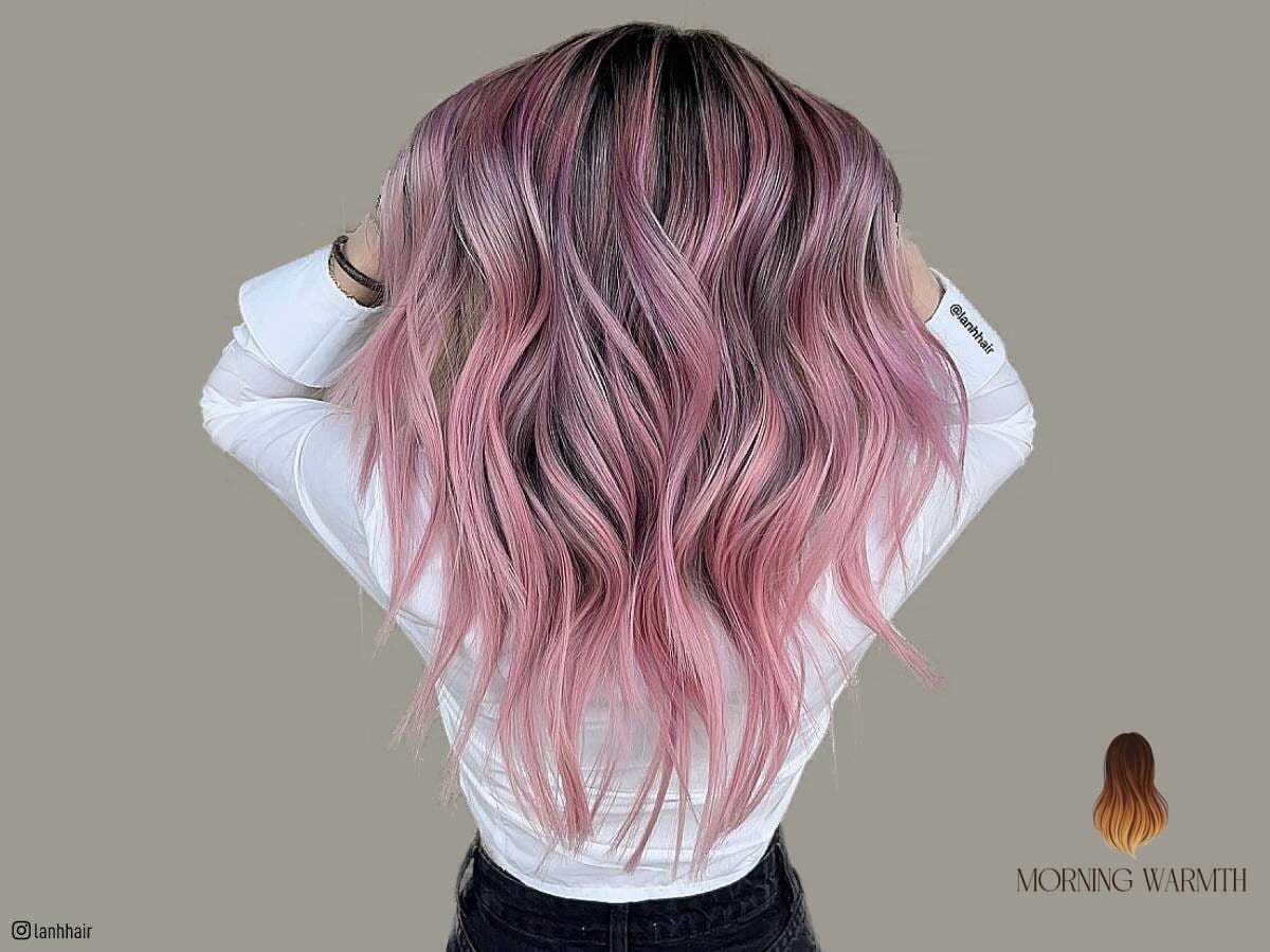 20 Hair Color 2025 Ideas That Are Breathtakingly Beautiful 2 Gorgeous Pink Balayage Ideas