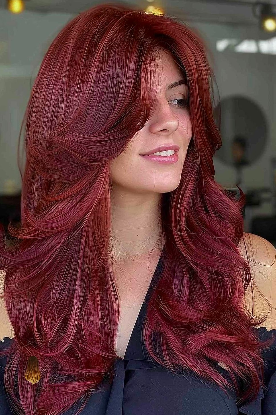 22 Hair Color Ideas That Will Transform Your Look 9 Gorgeous Red Highlights in Brown Hair for Natural-Looking Contrast