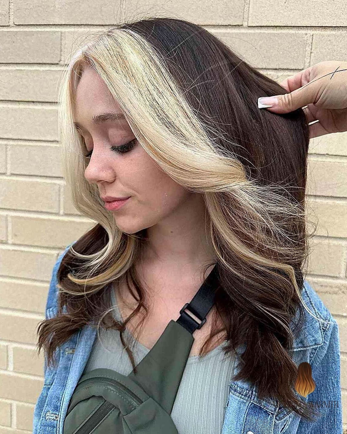 Half-Up Half-Down Braid