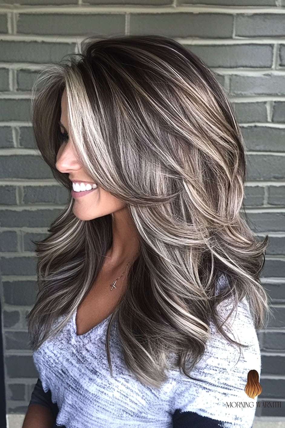 Highlights to Blend Gray Hair Must-See Ideas