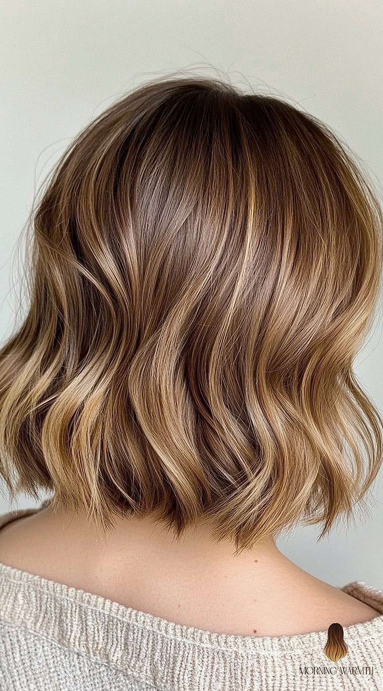 20 Balayage Miel Ideas That Are Breathtakingly Beautiful 14 Honey Balayage Bob