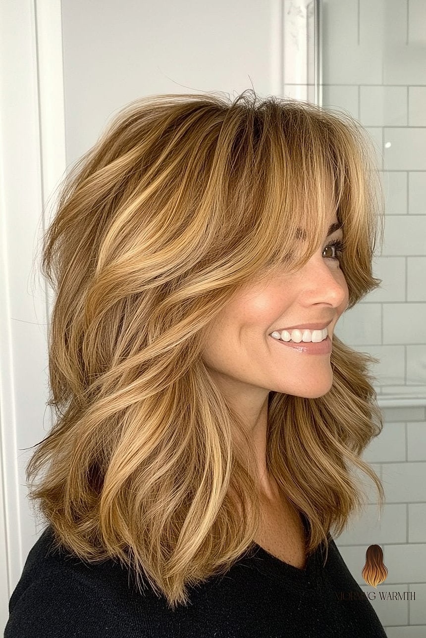 20 Balayage Miel Ideas That Are Breathtakingly Beautiful 19 Honey Balayage Shag Haircut