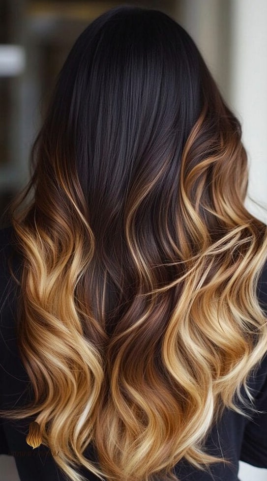 25 Honey Blonde Balayage Ideas That Are Going Viral on Pinterest Right Now 3 Honey Blonde on Dark Roots