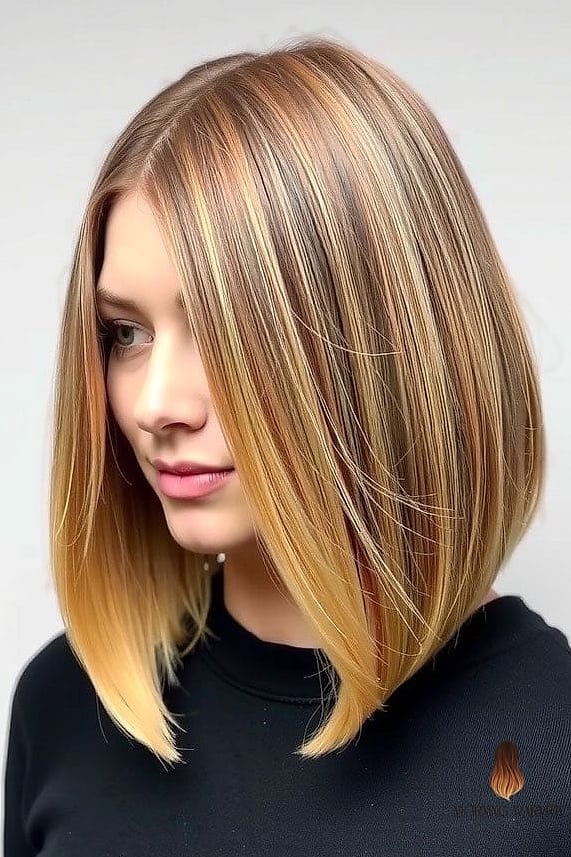 25 Honey Blonde Balayage Ideas That Are Going Viral on Pinterest Right Now 5 Honey Blonde Bob