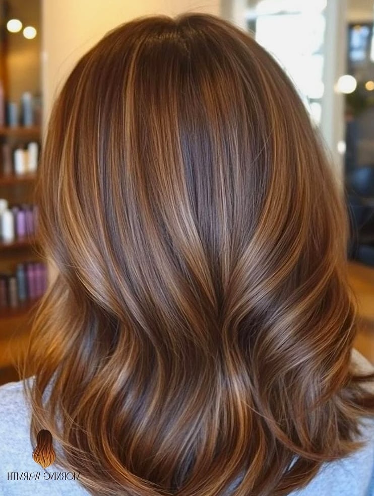 Honey Highlights for Fine Hair
