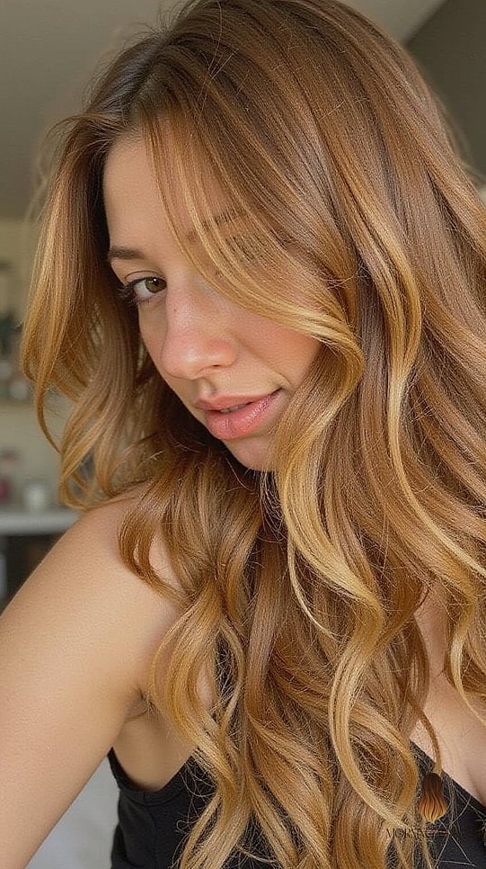24 Milk Tea Hair Color Ideas That Are Absolutely Stunning 7 Honey Milk Tea