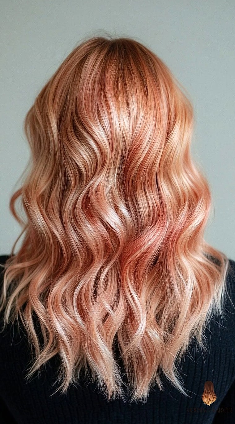 Honey Wheat on Medium Blonde