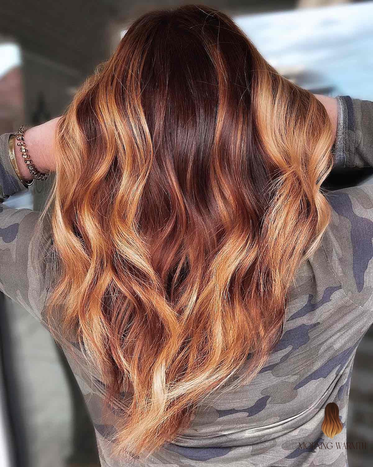 22 Hair Color Ideas That Will Transform Your Look 14 Hottest Red Hair with Blonde Highlights for 2026