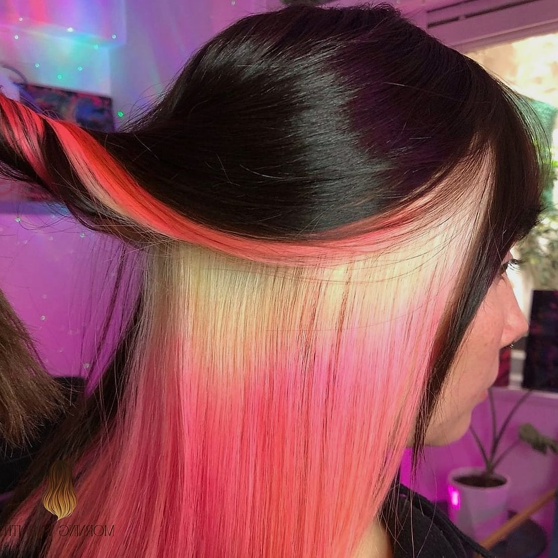Ideas of Peekaboo Highlights for Any Hair Color