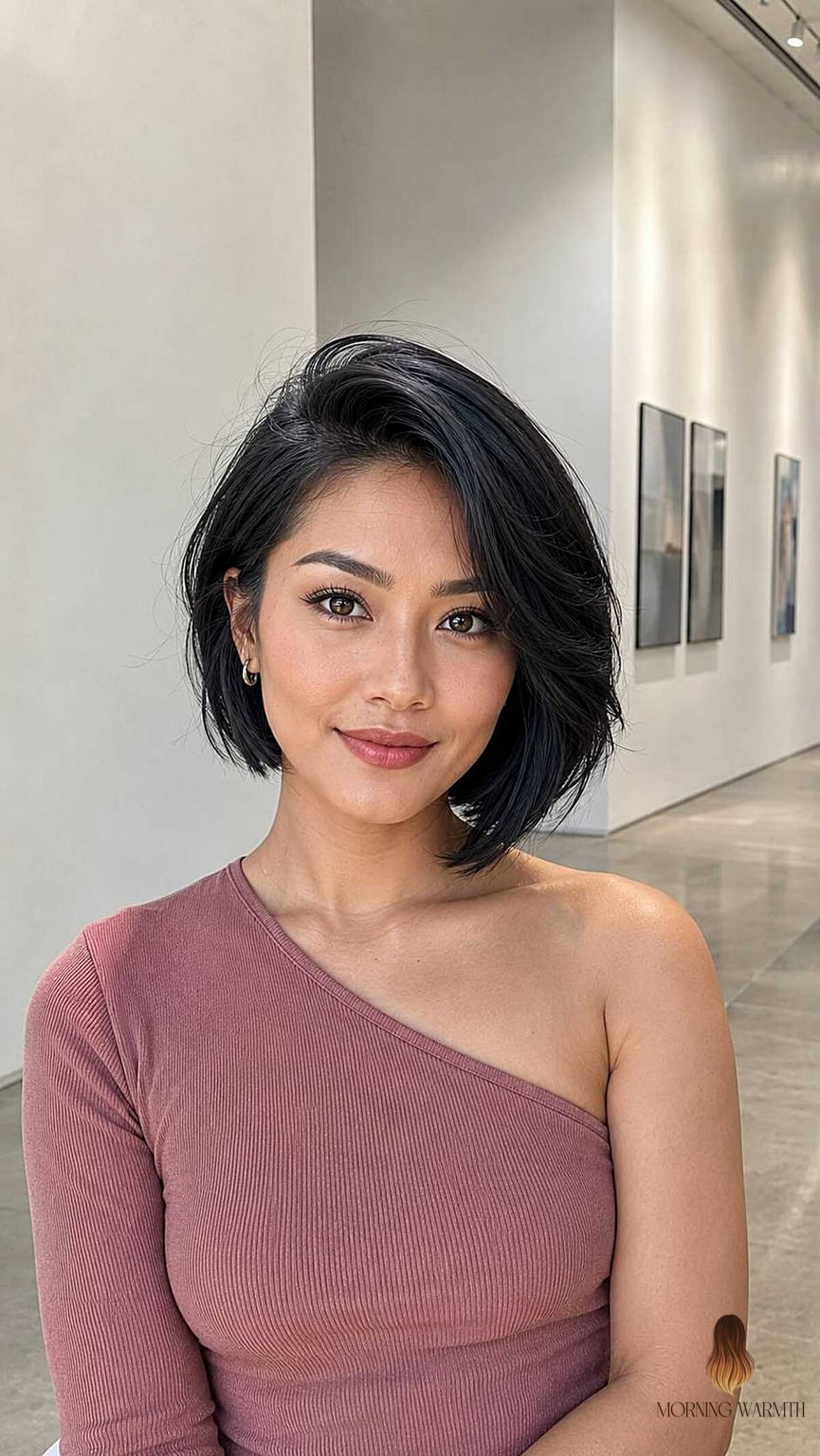 The Jet Black Voluminous Bob