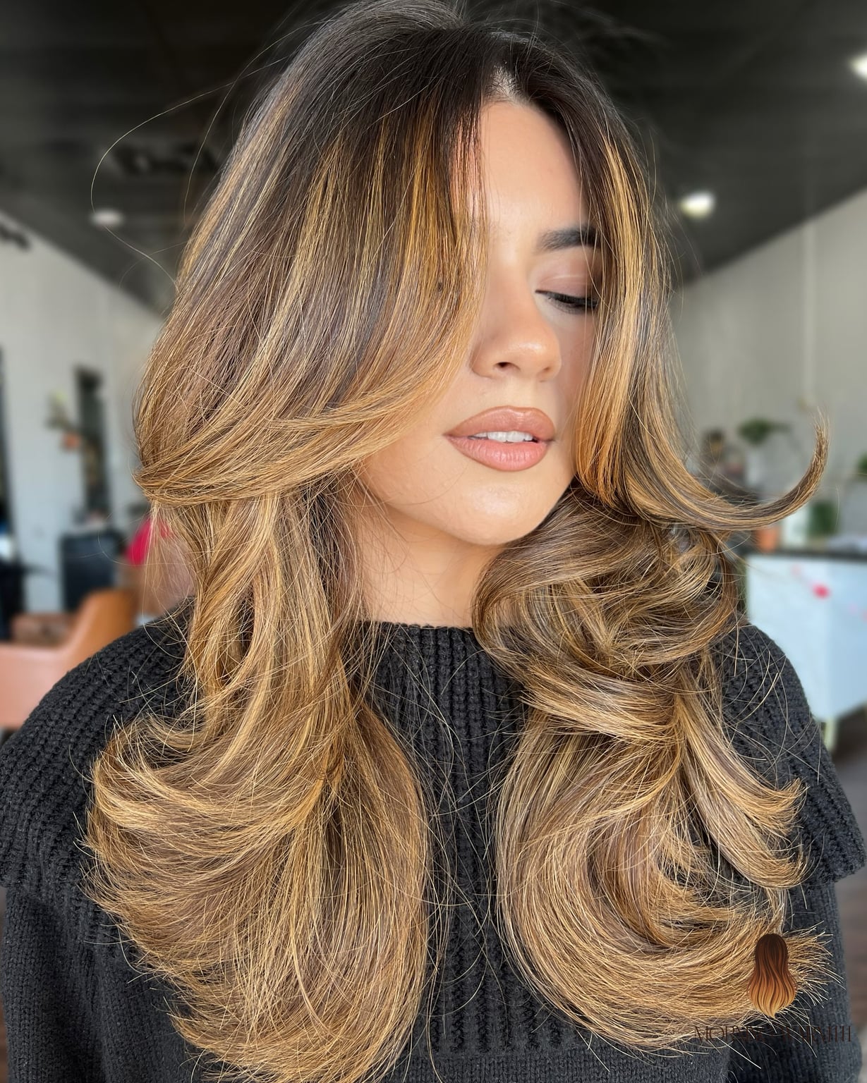 25 Balayage Cheveux Bruns Ideas That Are Dreamy and So Inspiring 4 Layered Hair Balayage