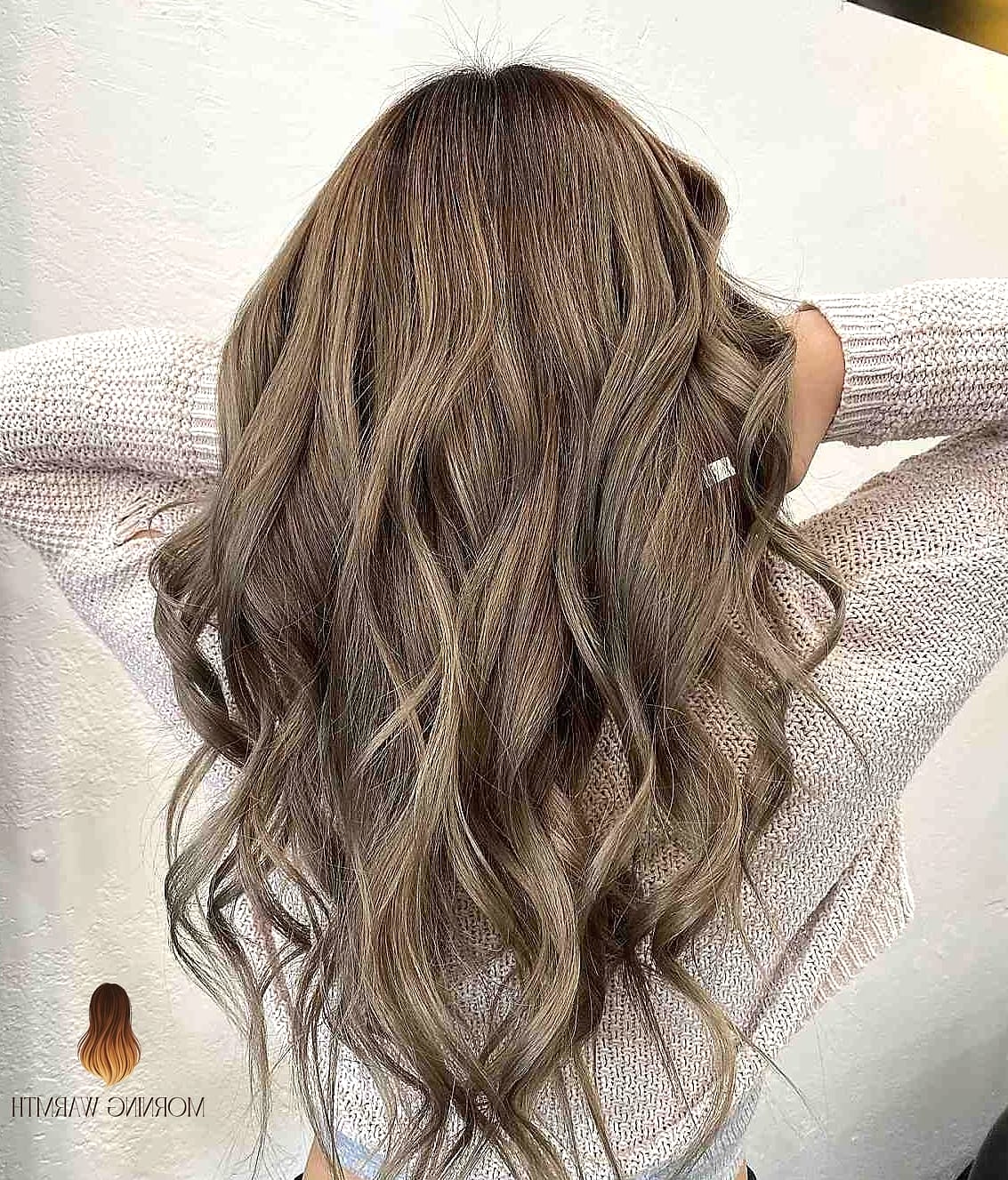 Light Ash Brunette with Medium Layers