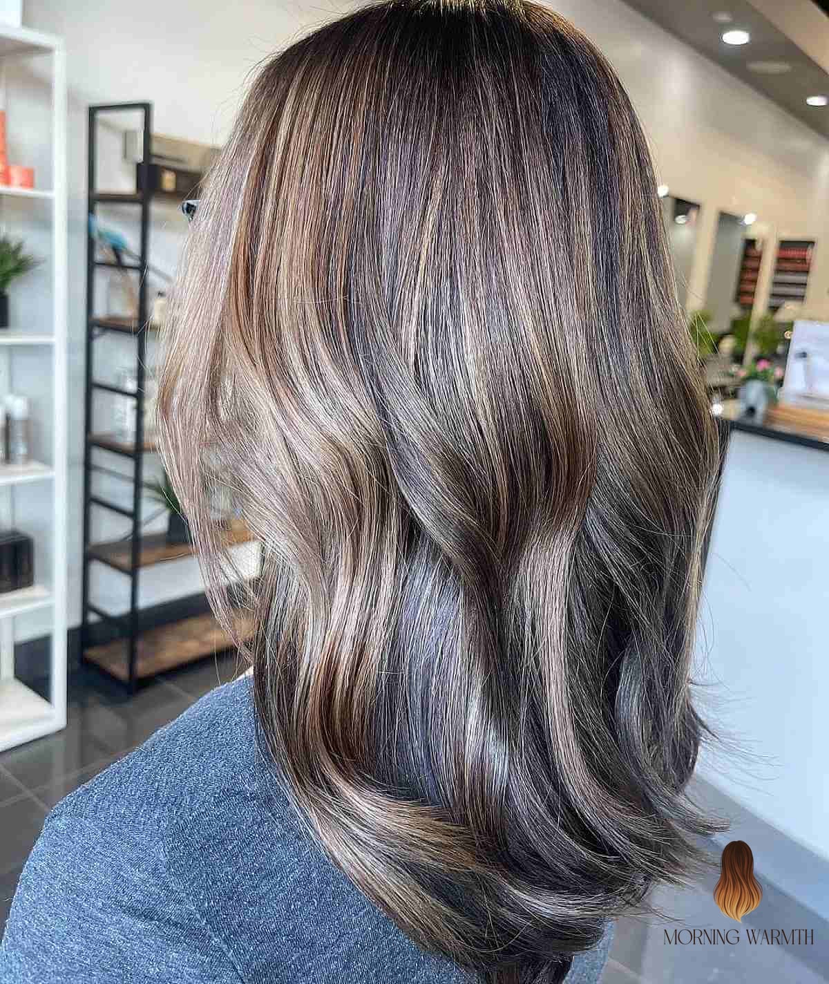 23 Hair Color Ideas For Brunettes Inspo Ideas Worth Pinning Immediately 13 Light Brown Balayage for Medium Hair
