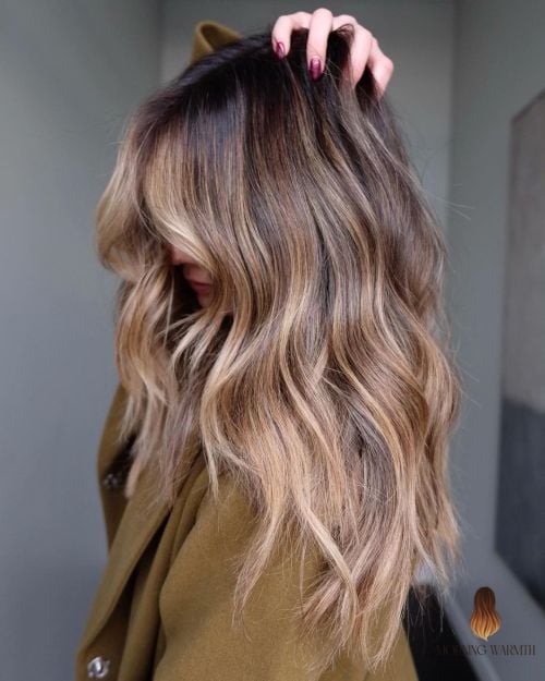 Light Caramel Balayage