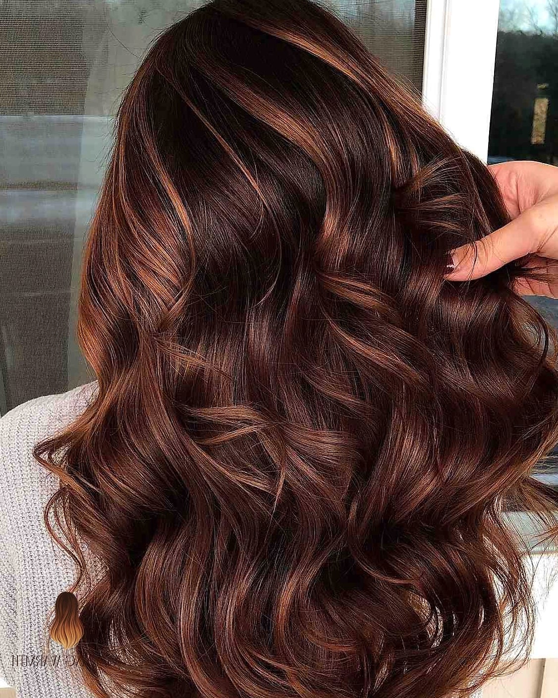 27 Brunette Hair Color Ideas That Every Stylist Needs to See 26 Light Chocolate Brown Hair with Caramel Tones