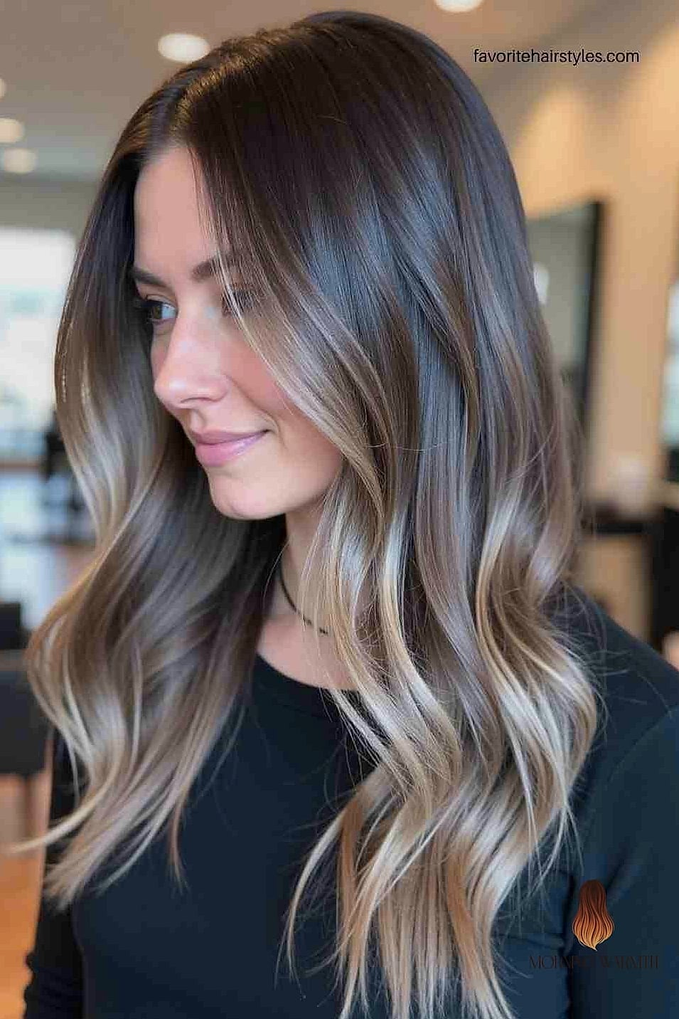 Lived-In Honey Blonde Balayage