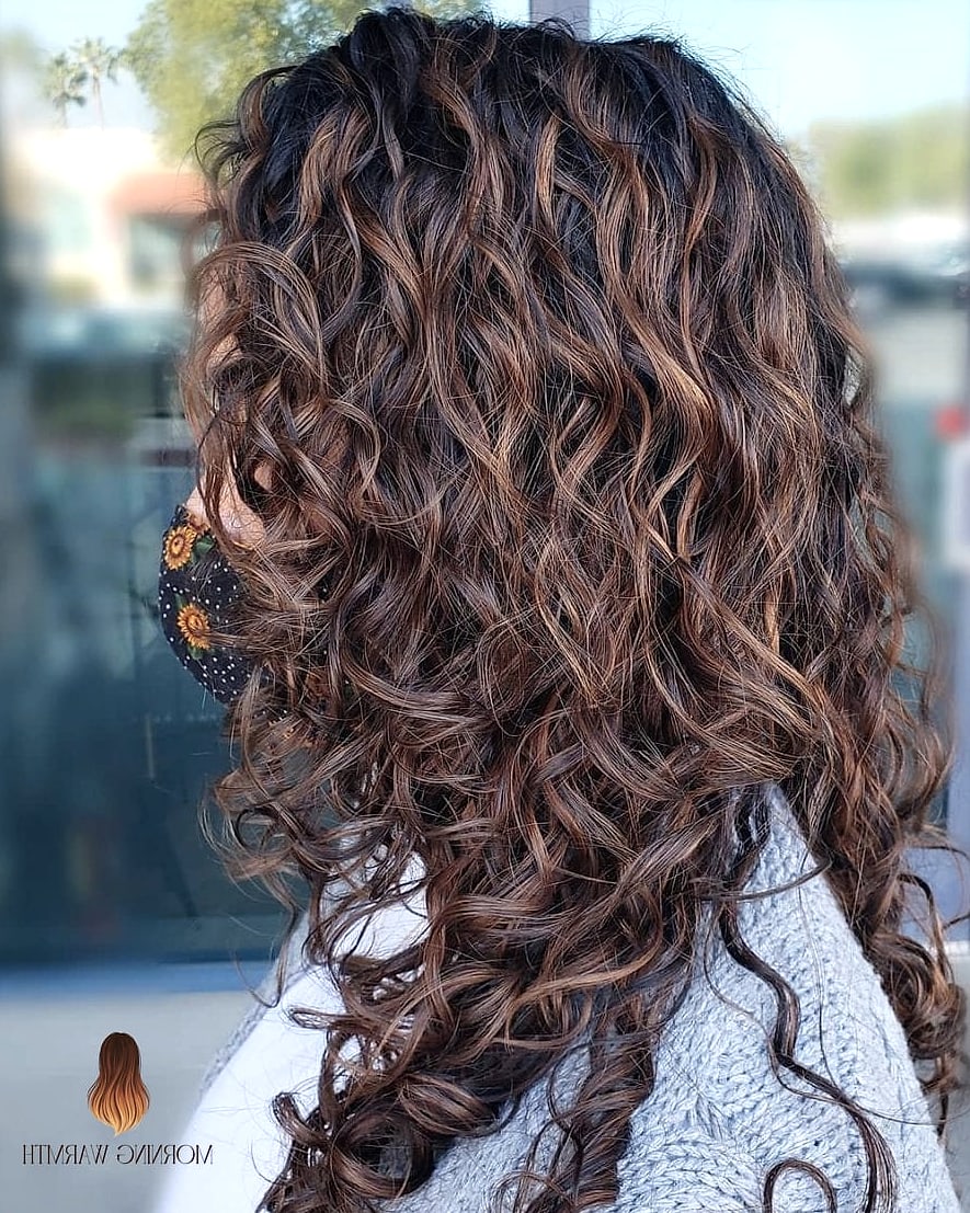 Long Curly Bob