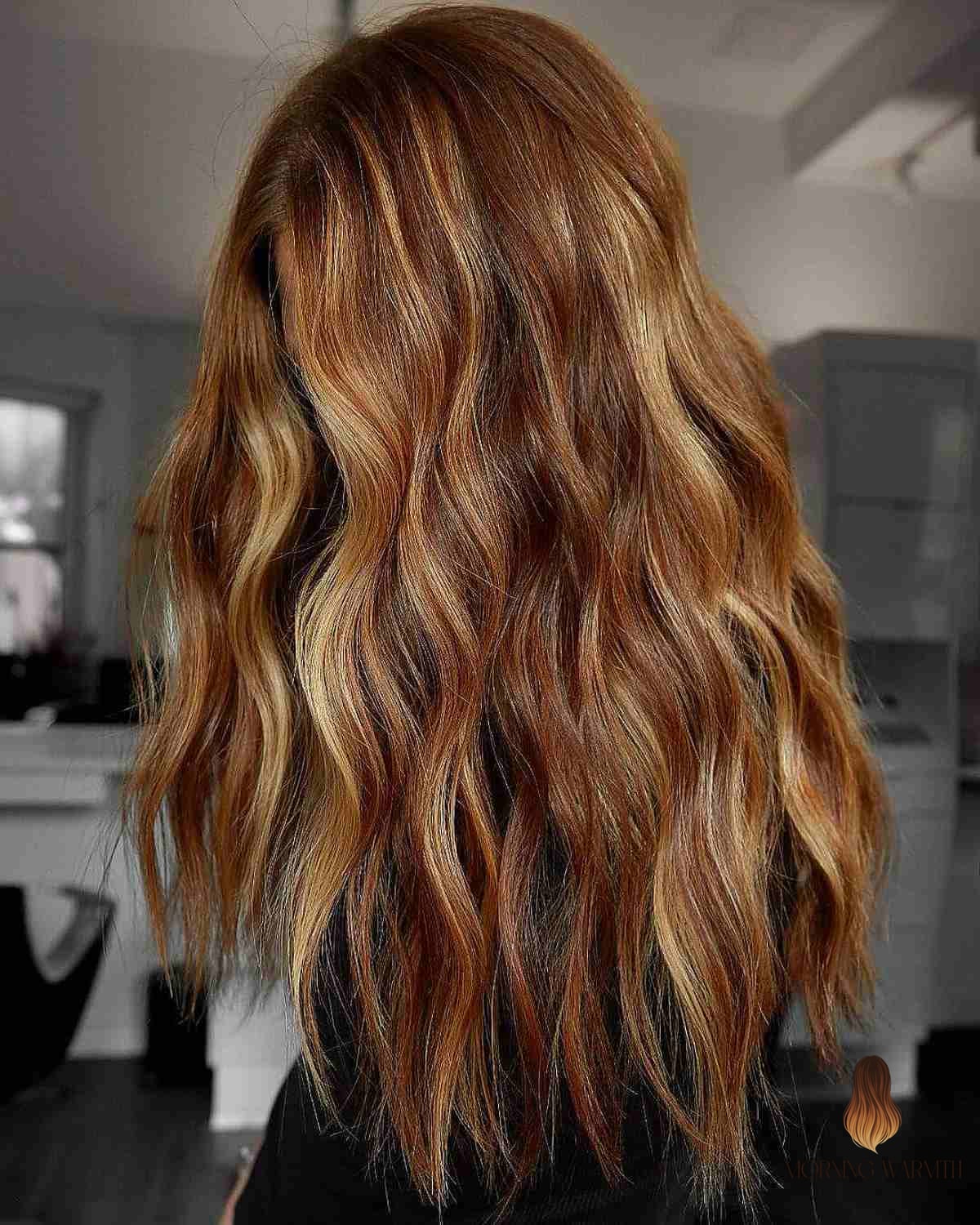 30 Copper Balayage Ideas You Need to Try Next 4 Long Lived-In Copper Balayage Hair