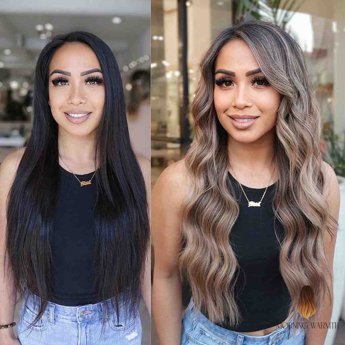 25 Balayage Cheveux Bruns Ideas That Are Dreamy and So Inspiring 15 Long Mushroom Hair with Waves