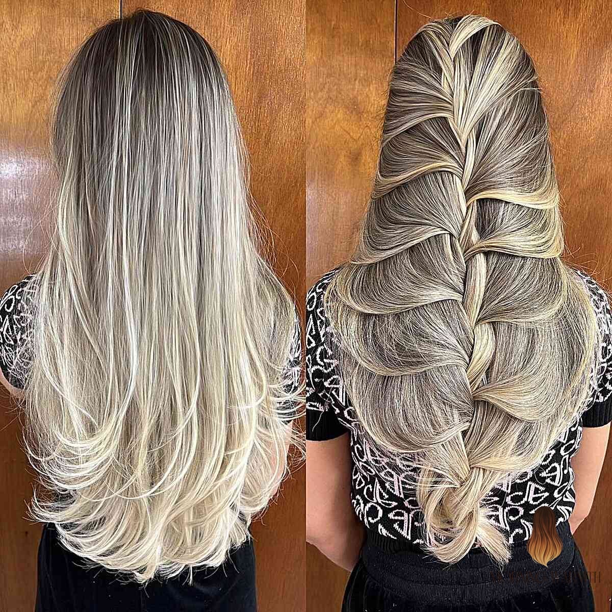 23 Balayage Brunette Inspo Ideas Worth Pinning Immediately 4 Loosely Braided Long Hair
