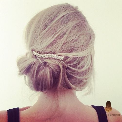 23 Hair Color Ideas For Brunettes Inspo Ideas Worth Pinning Immediately 23 Low Messy Updo