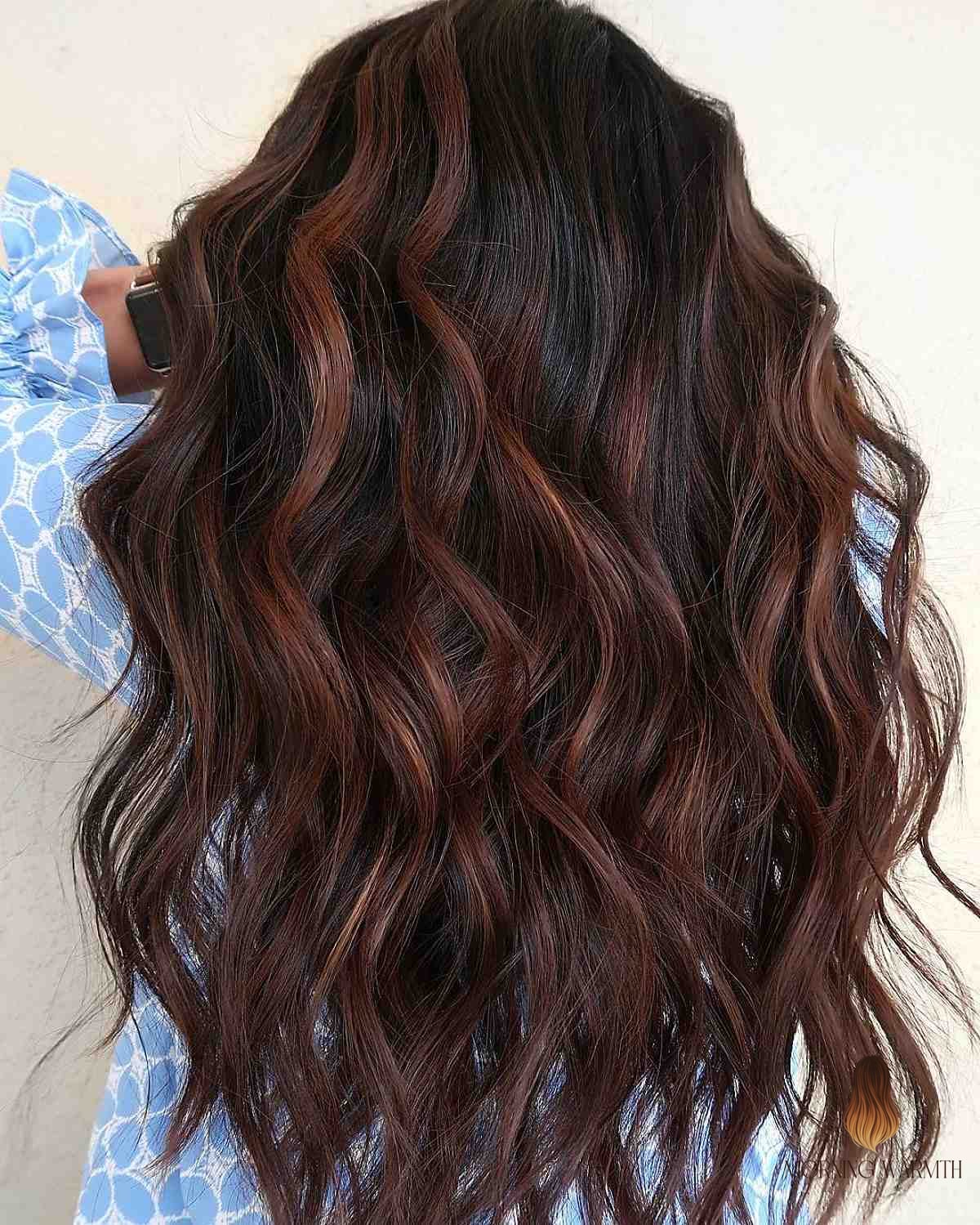 20 Brown Hair Balayage Ideas That Will Make You Book Your Appointment Immediately 13 Lucious Dark Brown Balayage