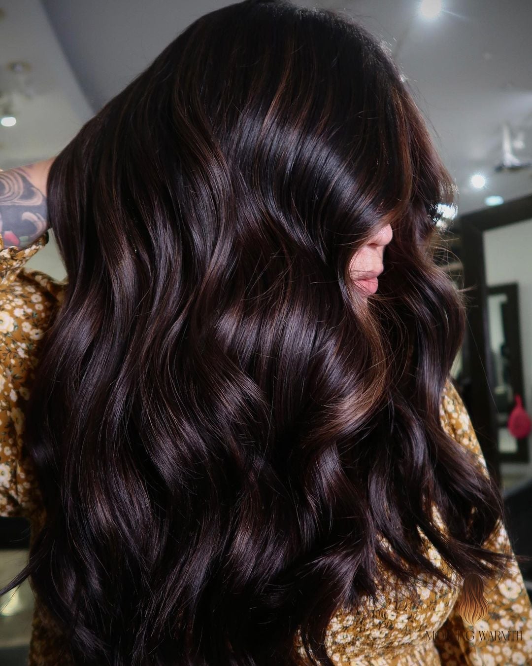 Luscious Dark Brown Hair Color Ideas