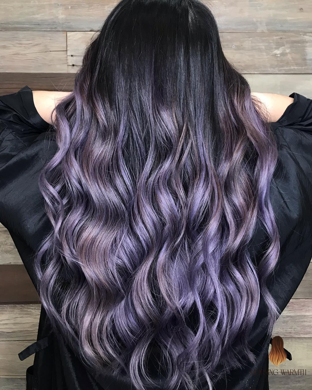 30 Ombre Hair Ideas You Need to Try Next 10 Magical Black to Lavender Purple Ombre