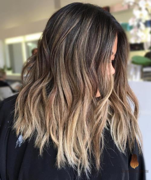 Matte Bronde Balayage