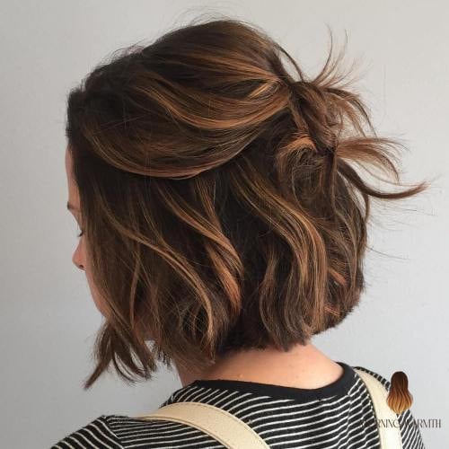 27 Chocolate Hair Color Ideas Every Woman Needs to See 11 Medium Brown Hair with Dimensional Caramel Highlights