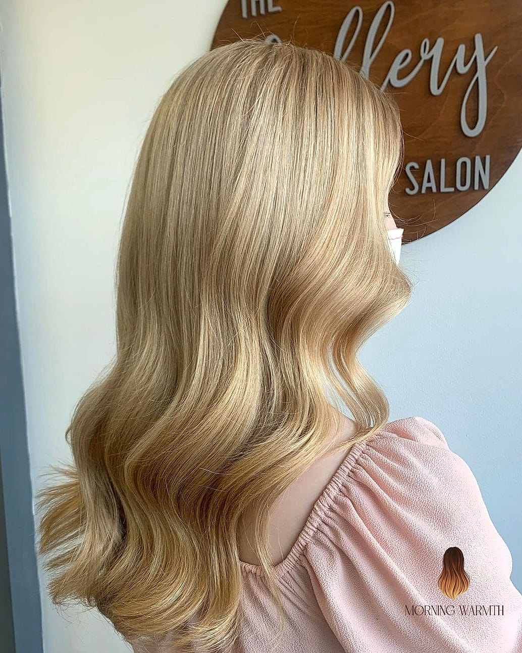 24 Milk Tea Hair Color Ideas That Are Absolutely Stunning 20 Milk Tea Blonde on Curly Hair