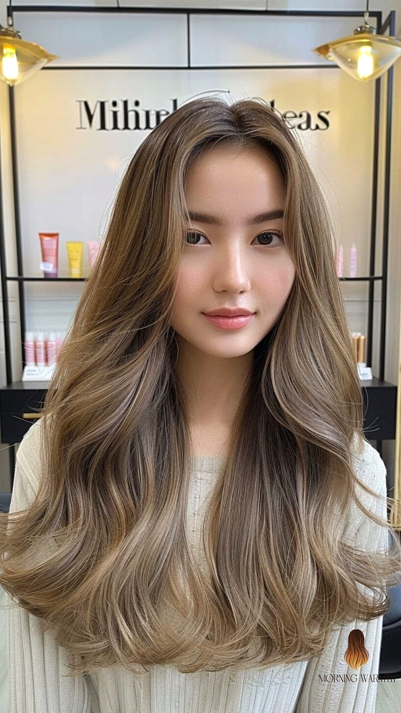 24 Milk Tea Hair Color Ideas That Are Absolutely Stunning 24 Milk Tea Root Melt