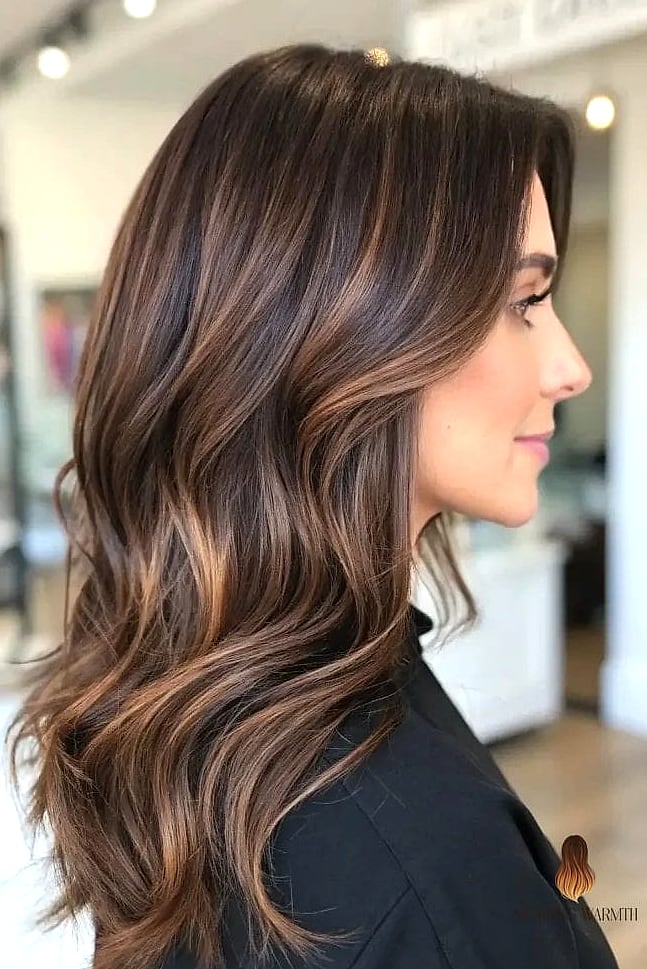 21 Brown Balayage Ideas That Are Trending Right Now 10 Mocha Balayage Hair Color