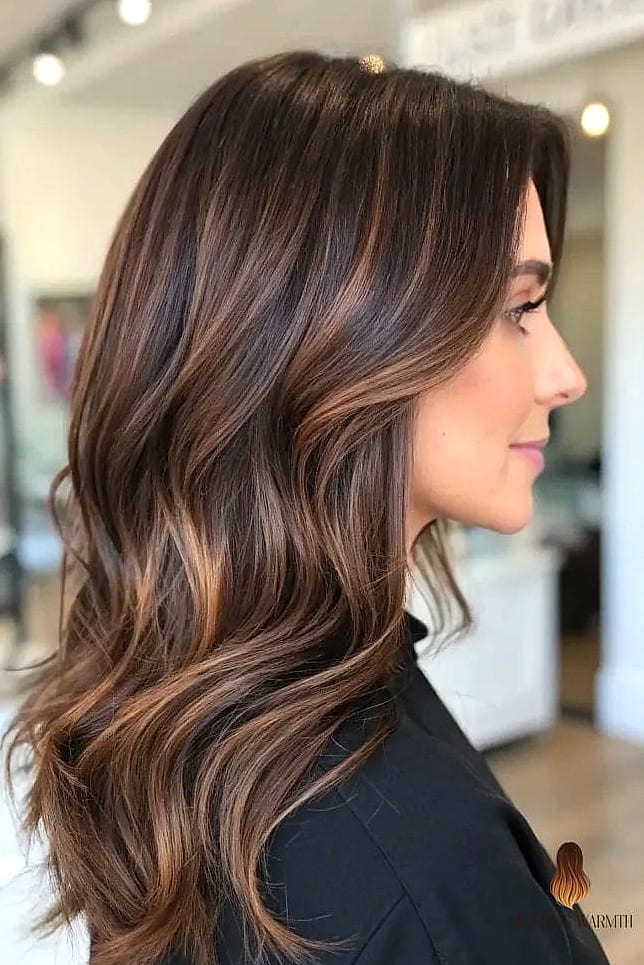 27 Brown Balayage Hair Ideas Every Woman Needs to See 22 Mocha Balayage