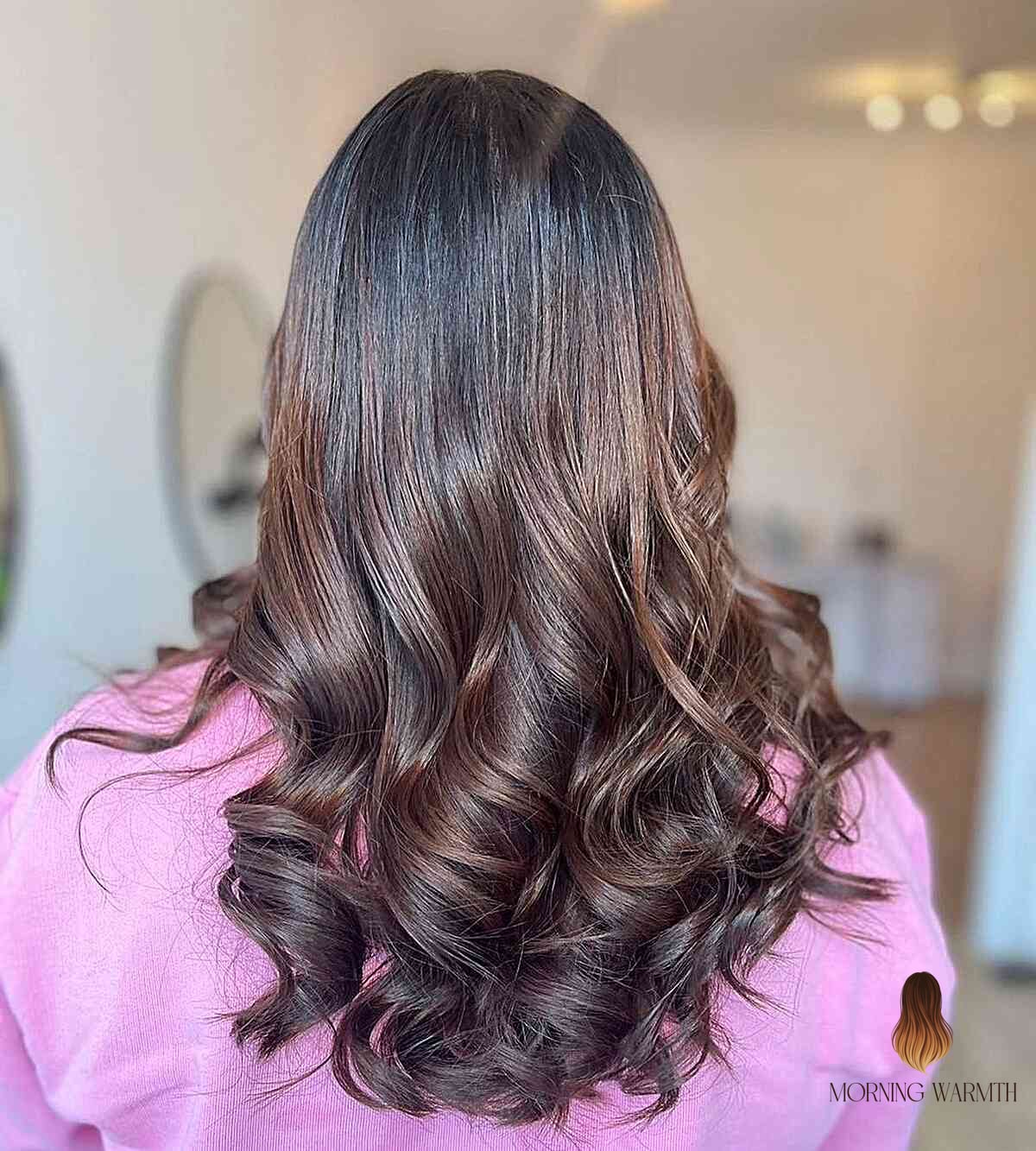 Mocha Balayage Hair Color
