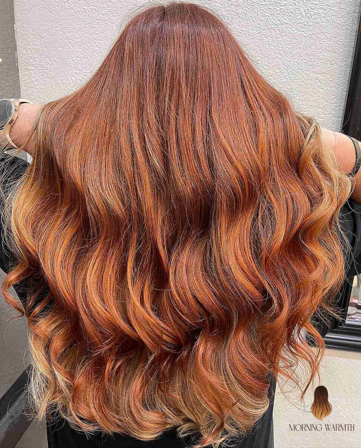 30 Copper Balayage Ideas You Need to Try Next 20 Orange Copper Tones for Long Hair