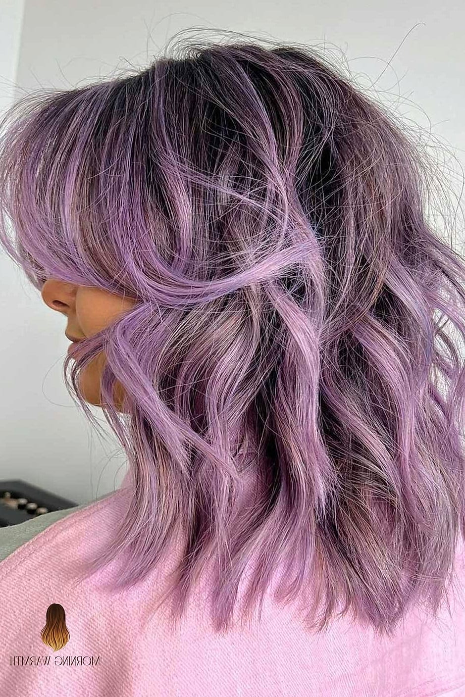 Pastel Blue and Lavender Blend
